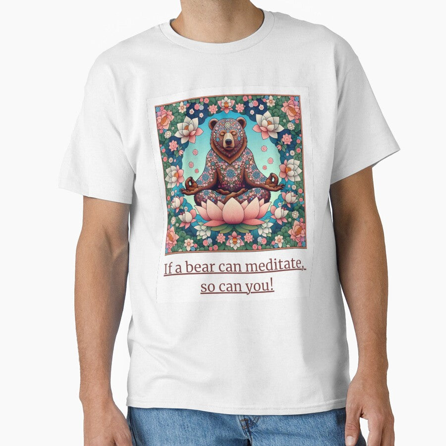 If a bear can meditate, so can you! by DesignSpace 0110