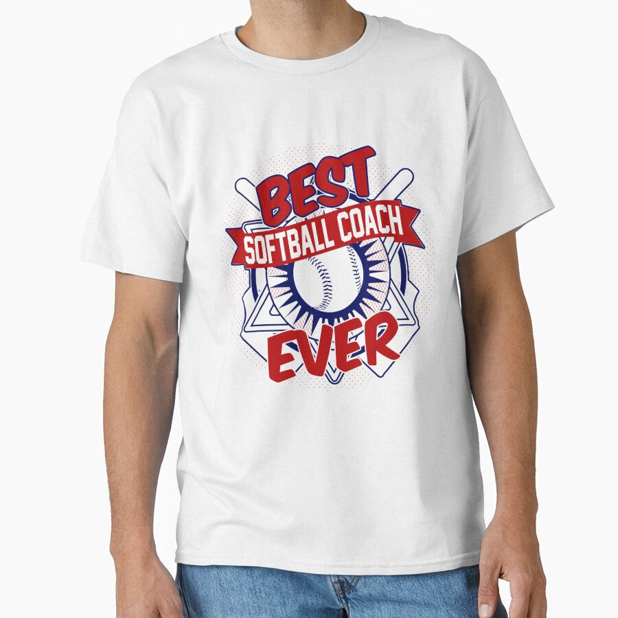 Best Softball Coach Ever - Appreciation Gift For Softball Coaches by NomYen .