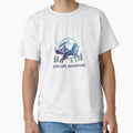 Explore Adventure Fox with Ocean Wave and Forest by  ADBIB Design