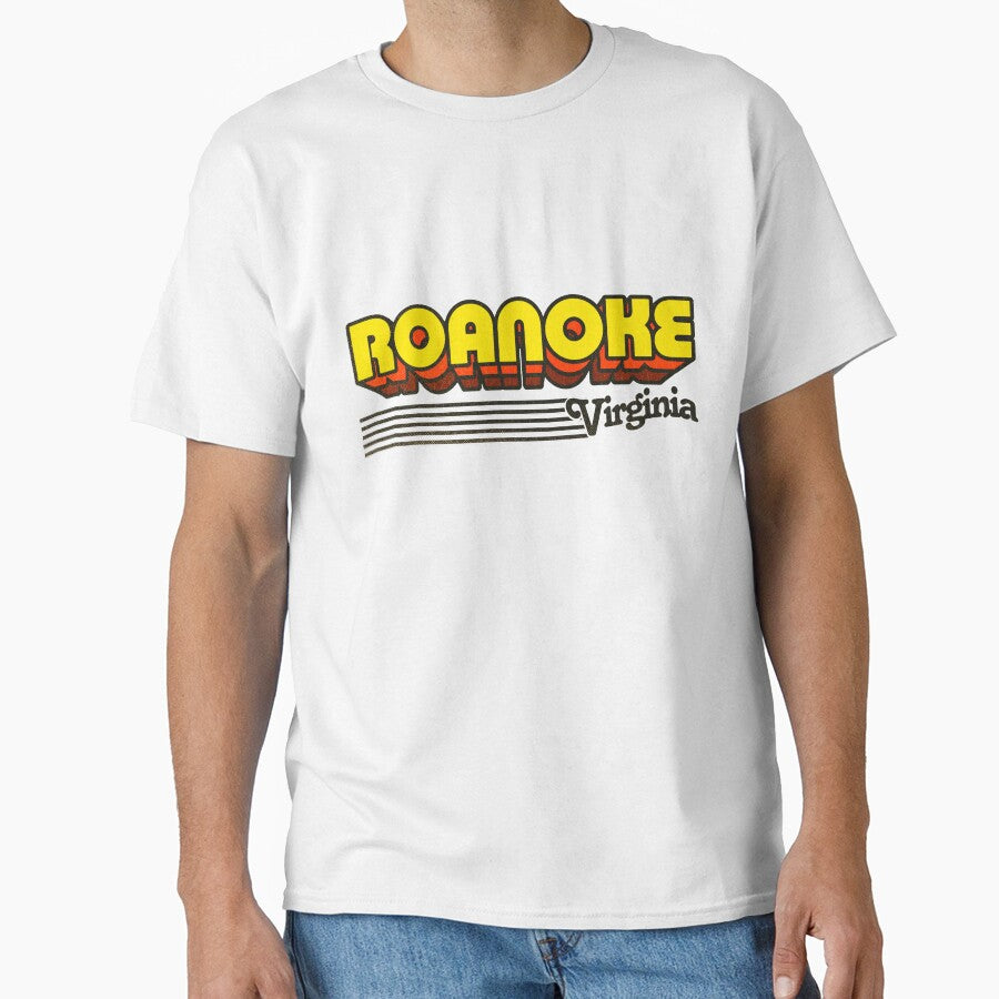 Roanoke, Virginia | Retro Stripes by retroready