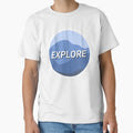 Explore Logo - Minimalist Adventure and Discovery Design by Stella Maris Designs