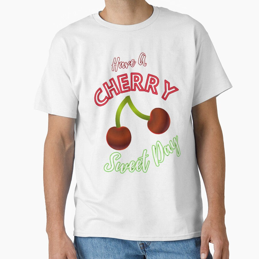 Positive Vibes Cherry | Retro Typography Art by HopeAndHustle