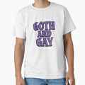 Goth And Gay - Bold Pride Typography by Haus Of Sin