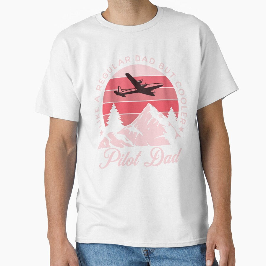 Pilot Dad Like A Normal Dad But Cooler by designerpriti