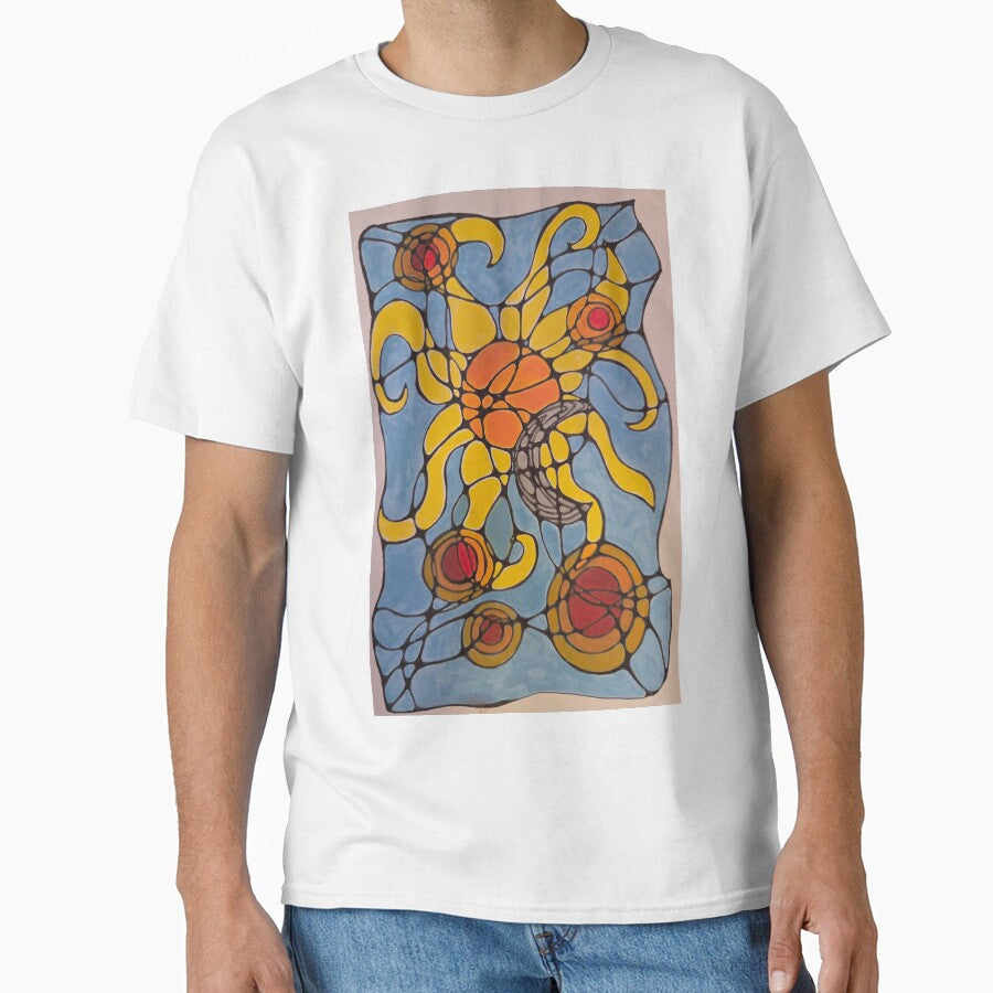 Bohemian Sun and Moon by Donna Werling Art