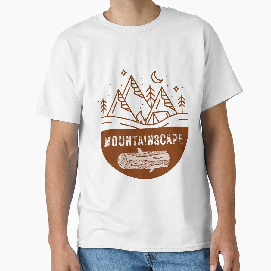 Mountainscape Minimalist Design | Adventure Awaits Nature by m3creativesph