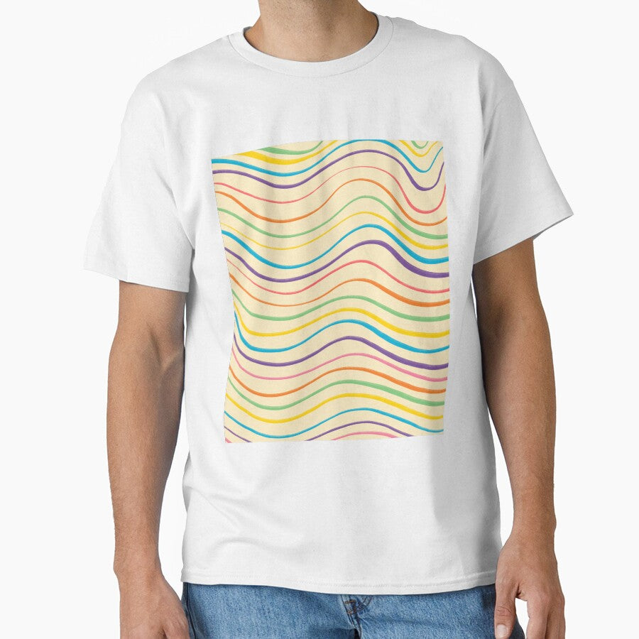 Retro Wave Lines Minimalist by MaiZephyr