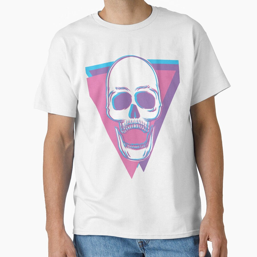 Vaporwave skull by BampiQ
