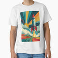 Retro Rocket Launch - Mid-Century Modern Space Art by DanielY01
