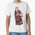 Owl Spellbook Stack Perch by IllumeInk