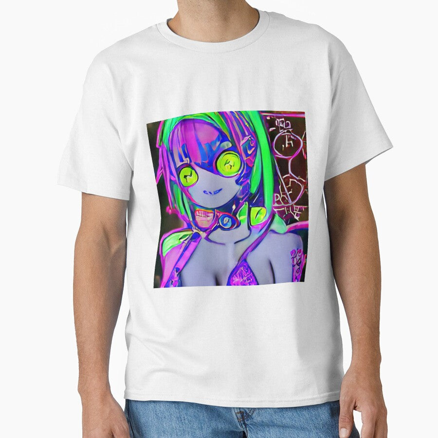 y2k punk cyber girl by Roachwaifu
