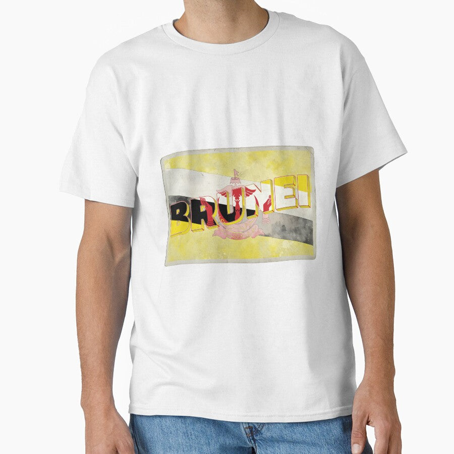 Brunei Vintage style retro souvenir by DeveloperProp0
