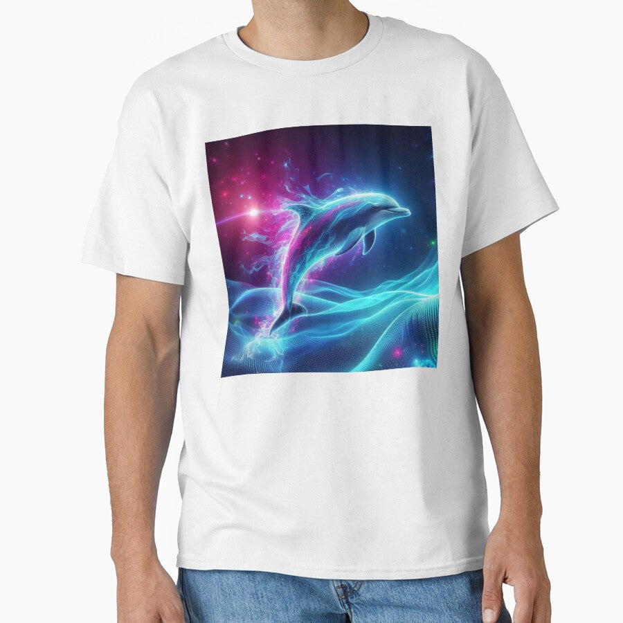 Neon Dolphin Matrix by DreamArt Creations
