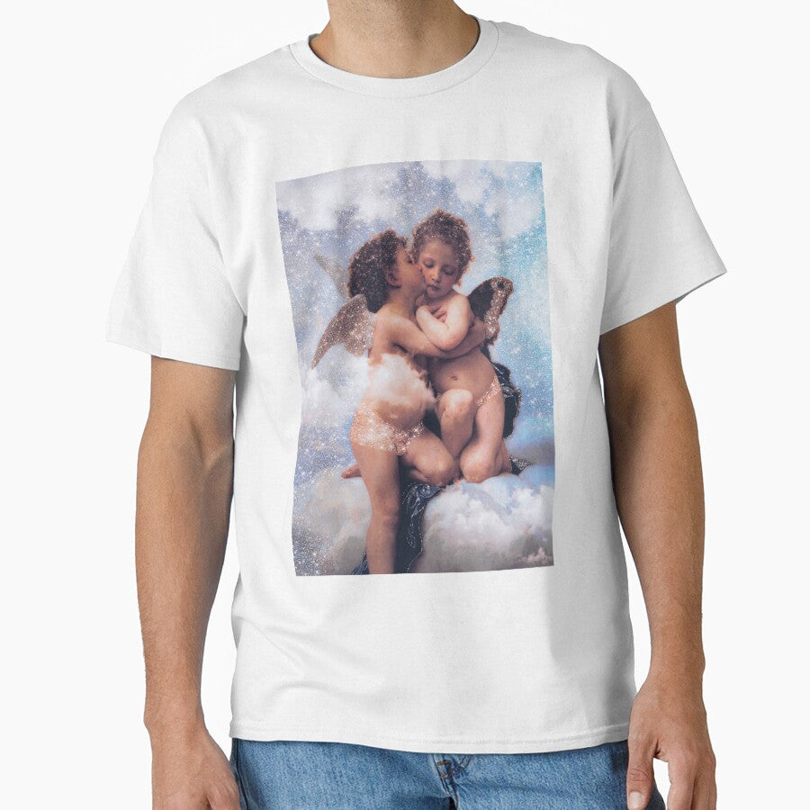 Glitter Angel Greek Mythology Galaxy by Dani Moffet