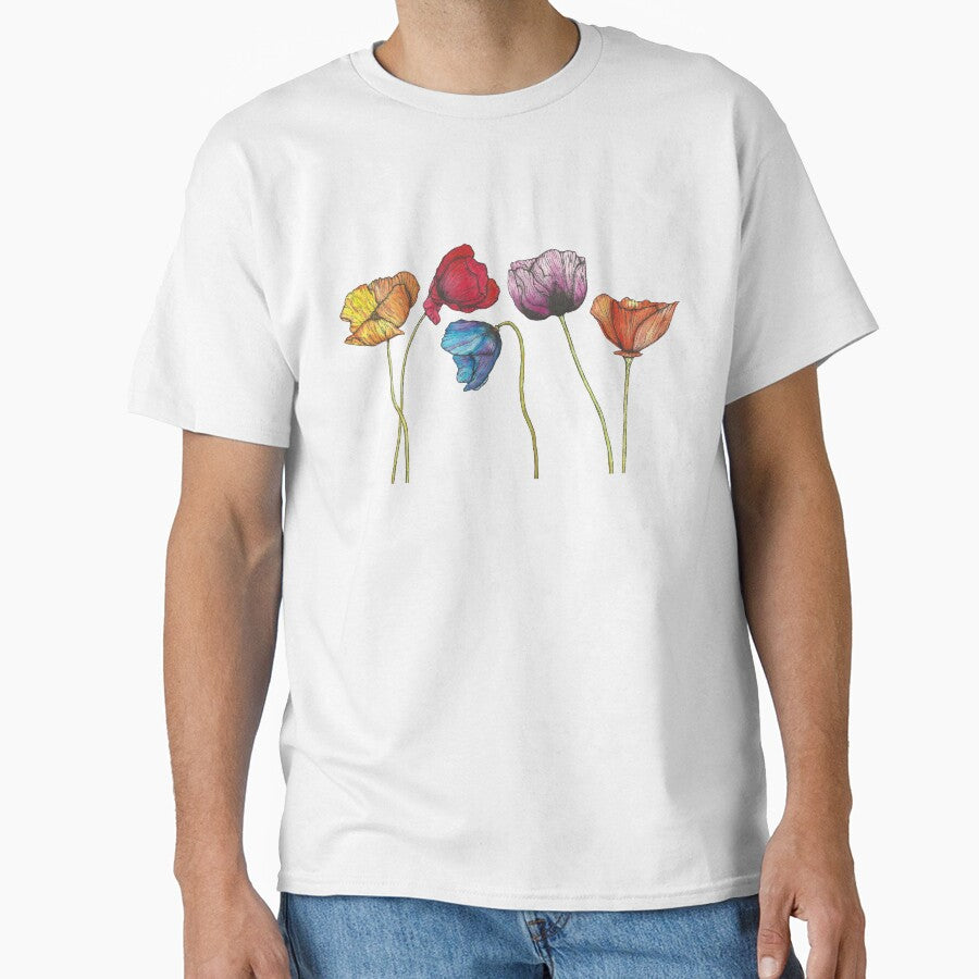 Colourful Poppies by SerenSketches