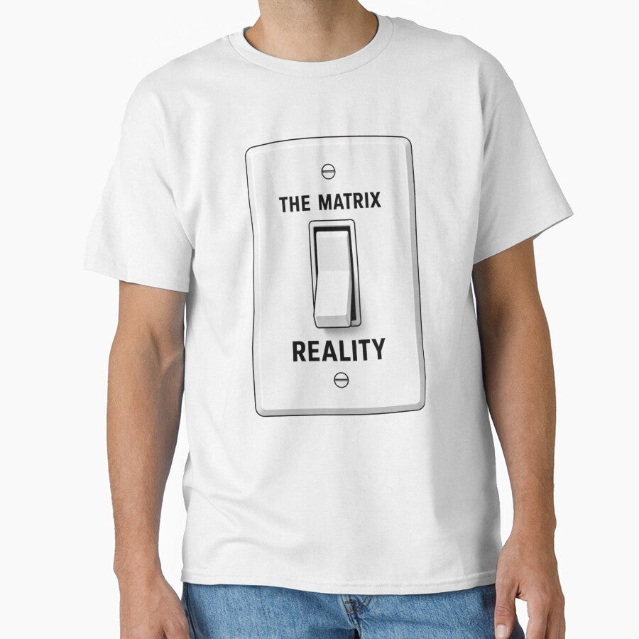Log Out Of The Matrix Funny Freedom Reality Minimalist Meme by PixelPublishing