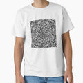 Mandala 16 - black and white by raymie-fenn