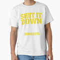 Shut It Down – Bold Typography Statement Art by Sparkofart07