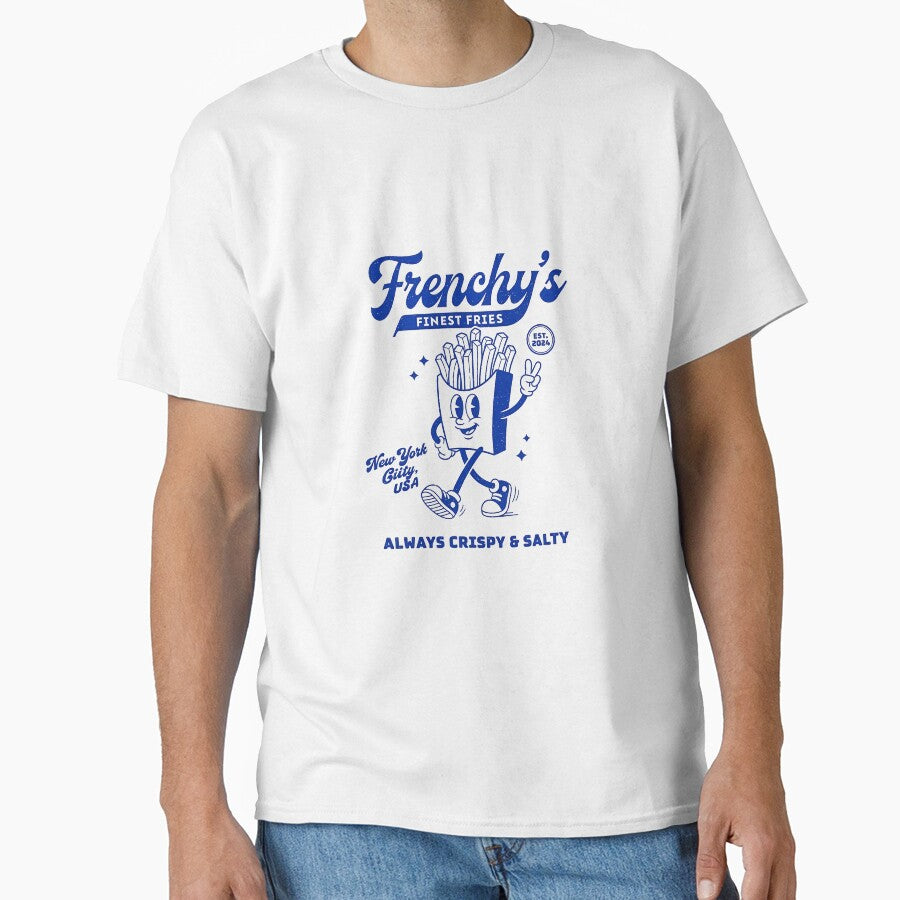 Frenchy's Vintage Cartoon Fries Mascot Diner Design by HoopeStylee