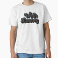 Retro 80's Walk Humbly Black Neon by Brenander