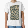 Vintage Wavy Lines in Muted Tones by weirdfishes123