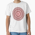 pink and grey mandala by resonanteye