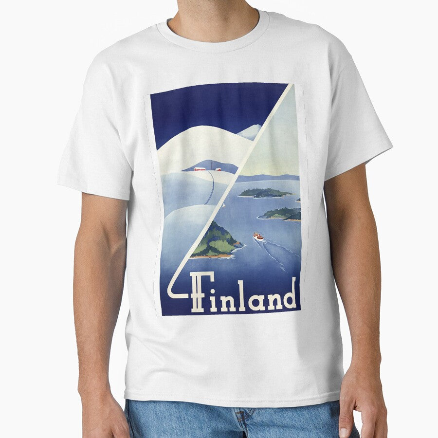 Vintage Travel Poster Finland by nyCatron00