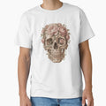 Vintage Floral Skull Anatomy Dark Academia by DreamLeafCo