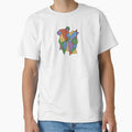 Abstract Bright Colors Geometric Blob by roleydesigns