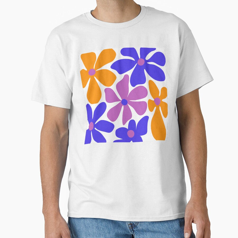 Playful Retro Floral Pattern by Futuracademy