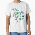 Bouquet of eucalyptus branches watercolor leaves by Createssy