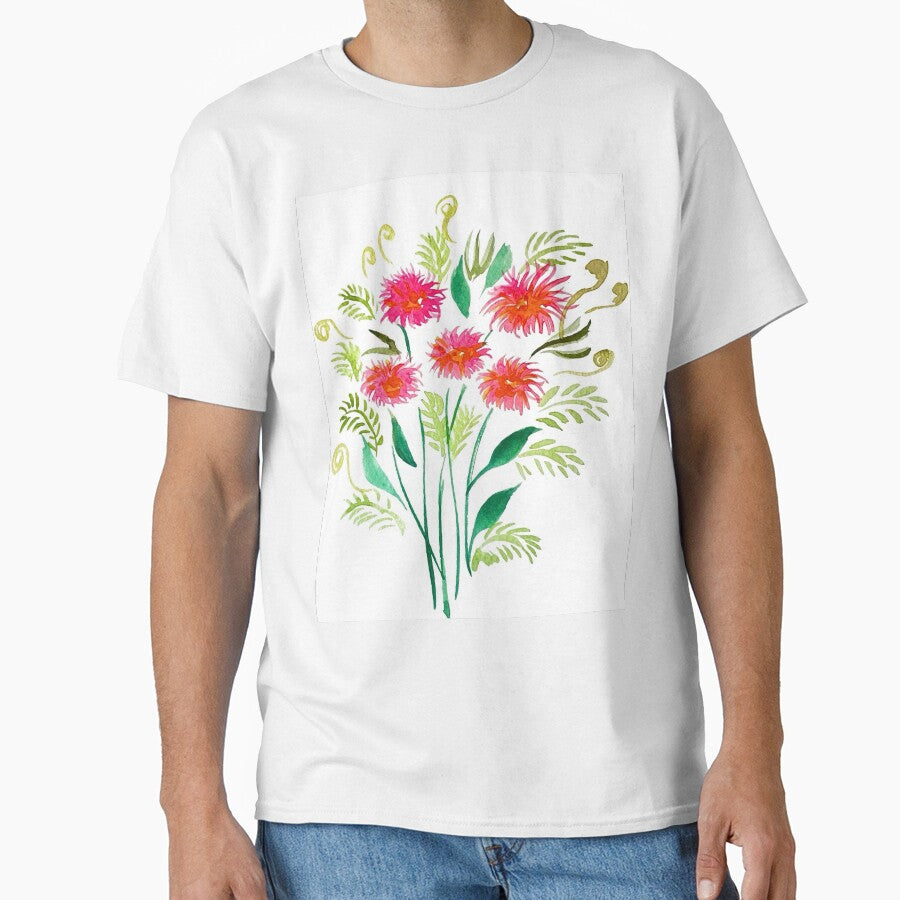 Wildflowers Watercolor Pattern by TinTinBloom