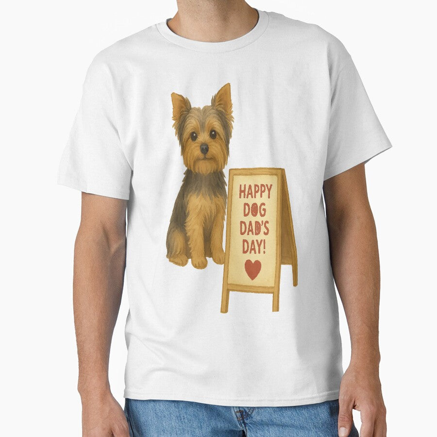 Yorkie Love for Dog Dad’s Day by AbstractAnom