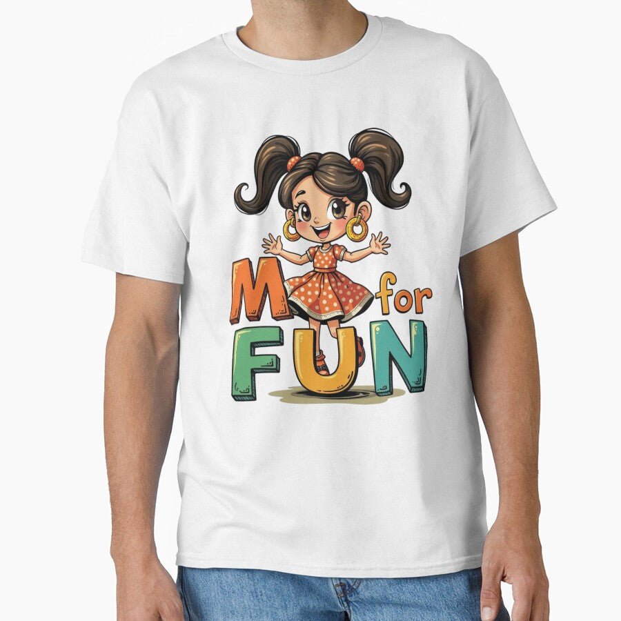 M For Fun | Playful & Mysterious | Bold and Quirky Statement by PaintedPixels01