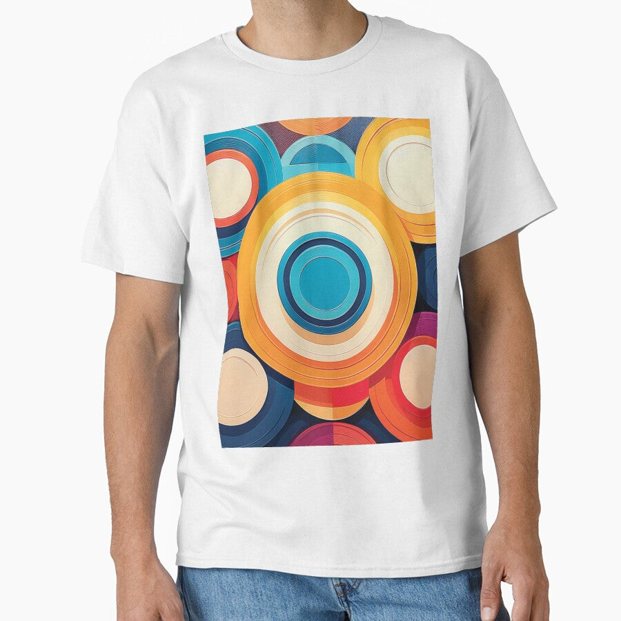 A vibrant geometric pattern design featuring colorful circles. by HEMRO