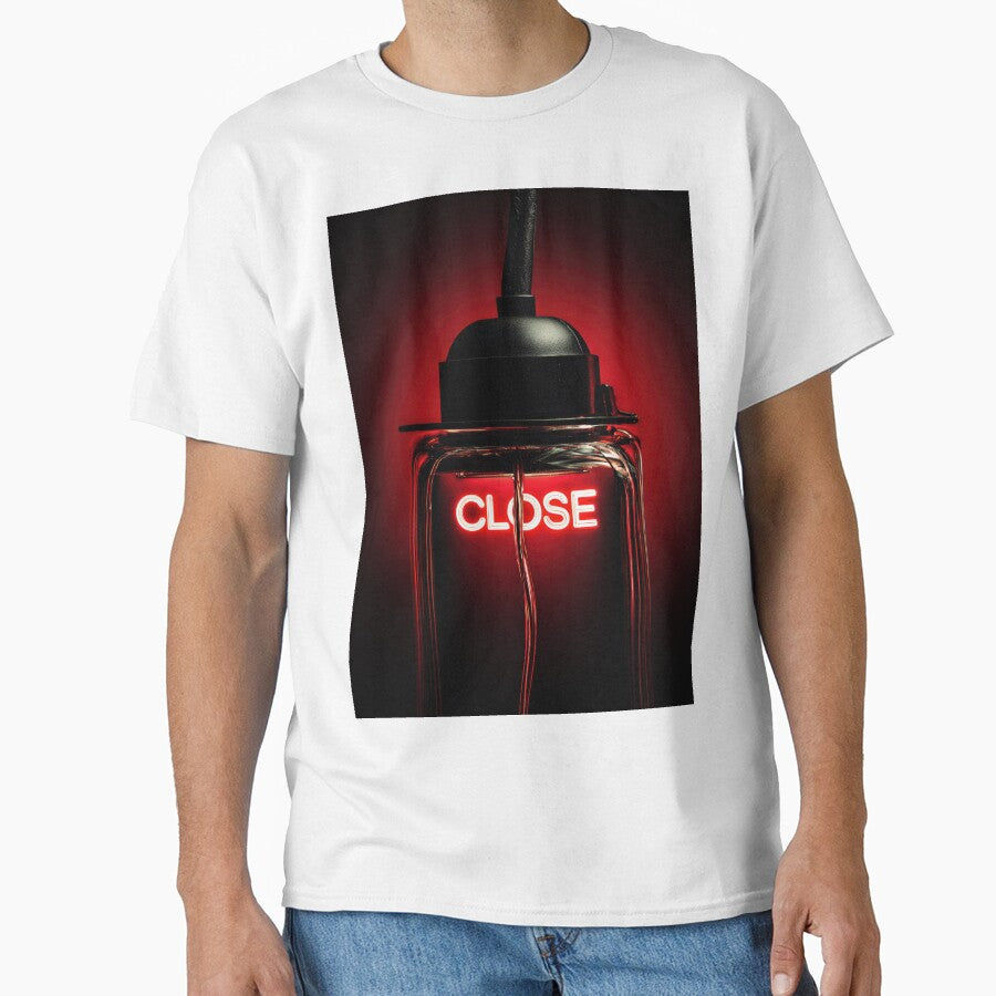 Copy of Copy of Neon “CLOSE” Sign Inside Light Bulb – Modern Red Glow Aesthetic by Grafititee