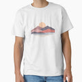 Minimalist Mountain Sunset by Napini