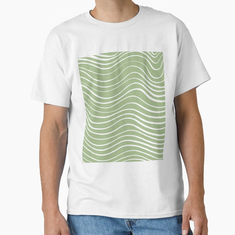 Sage Green Lines by MaiZephyr