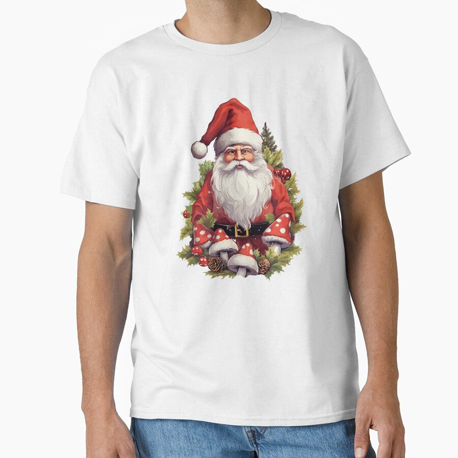 Santa Claus in the forest by RetroPrints