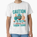 Funny Pottery Lover Warning - Caution, I’ve Been Known to Throw Things by Pobru