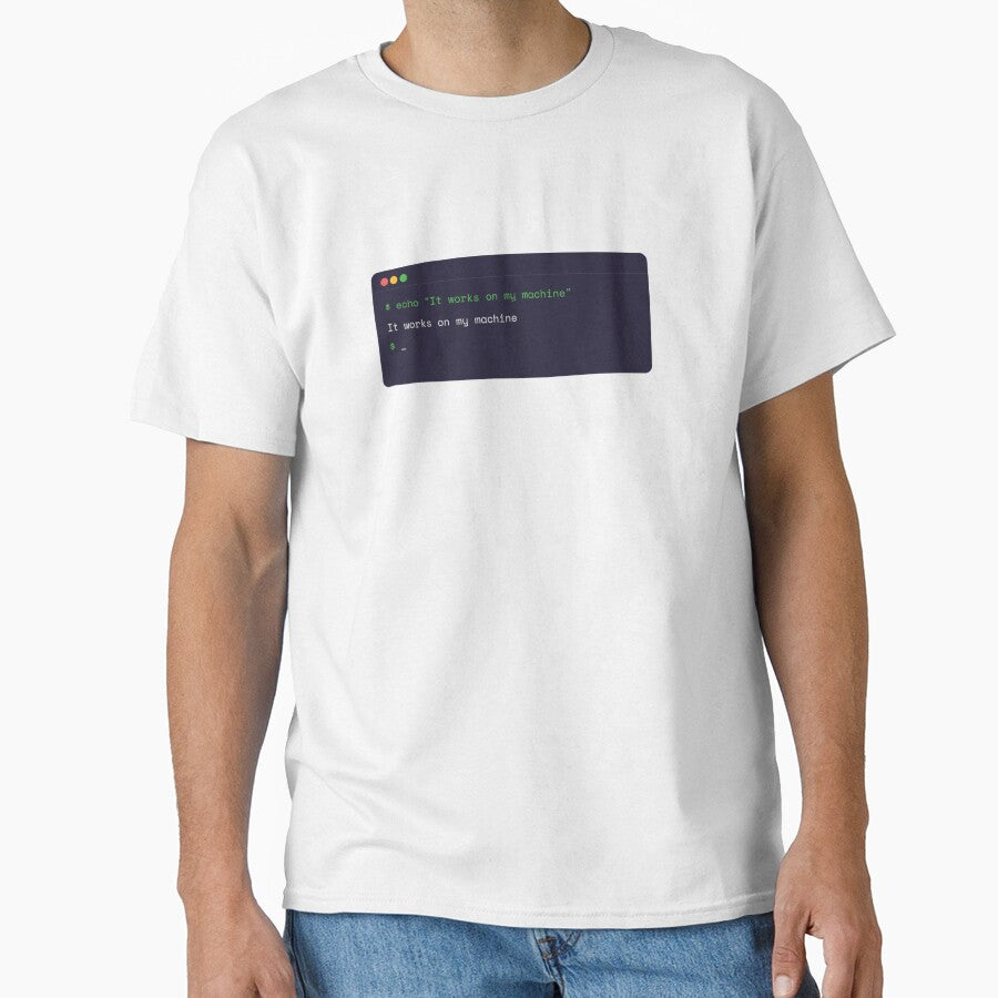 Classic It Works On My Machine Programmer Art by Code  Monkeys