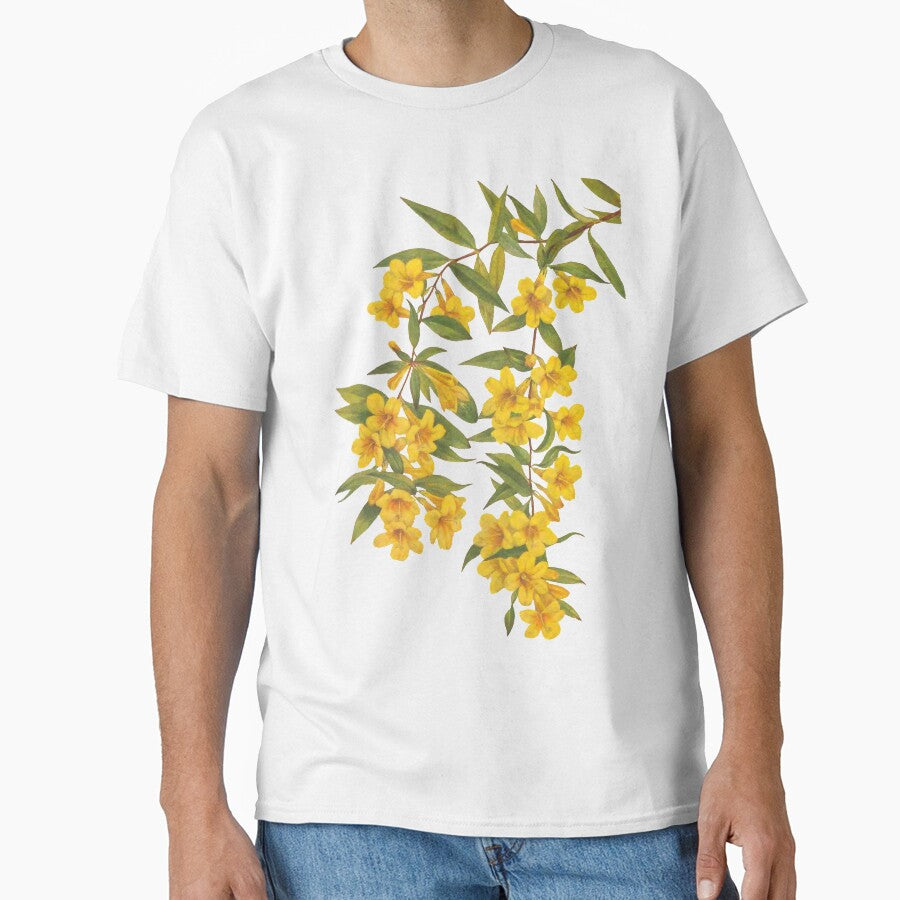 Yellow Wildflowers Botanical Print by Veriepear