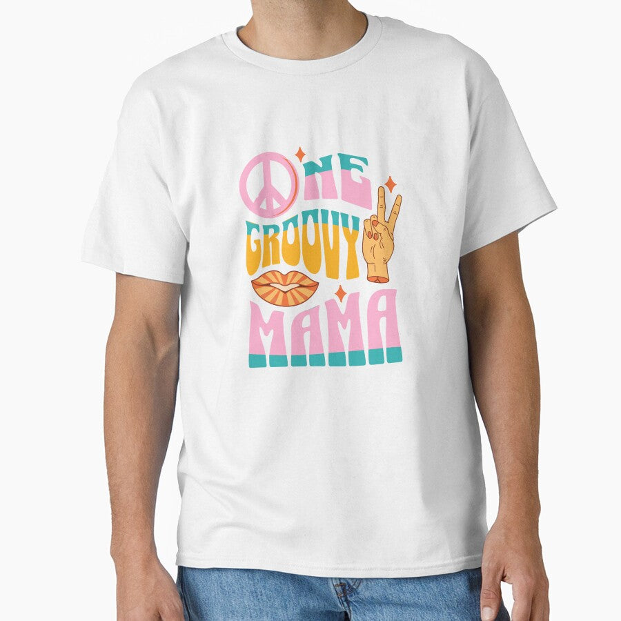 One Groovy Mama - Retro Hippie Mother's Day by flidesign