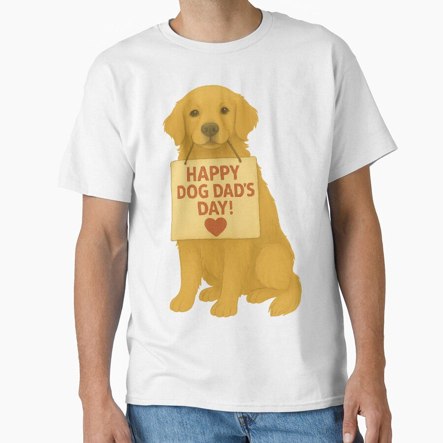 Golden Retriever Love: Happy Dog Dad’s Day! by AbstractAnom