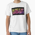 Silence Is My Superpower Quote Design by Srmsmartstudio