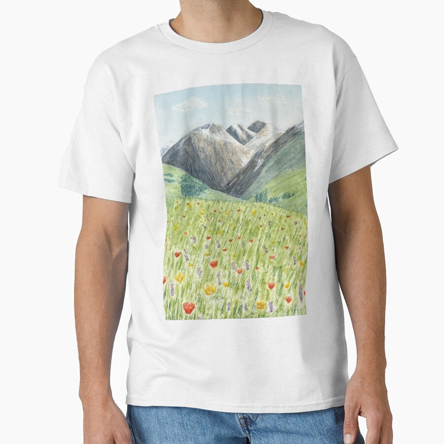 Where Wildflowers Meet the Mountains by MiniRadiance