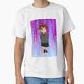 Chibi Lain Cute Vaporwave Gradient Design by MerikuroCreates