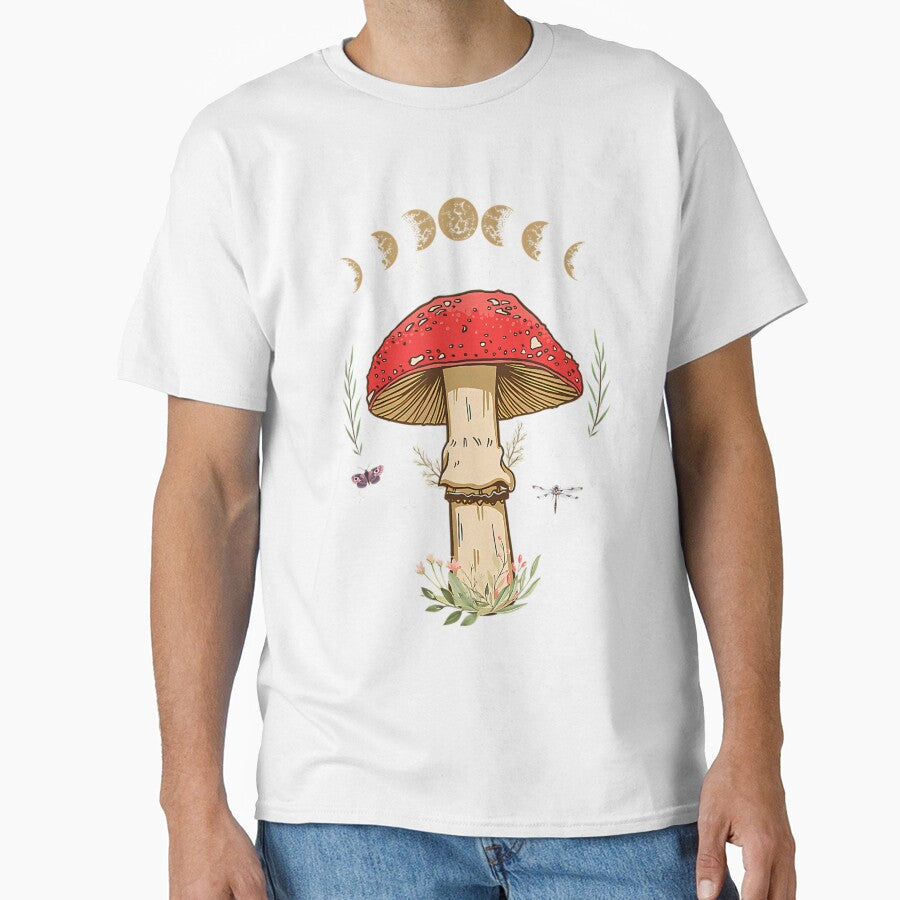 Dark Academia Mushroom Botanical by frijazede36