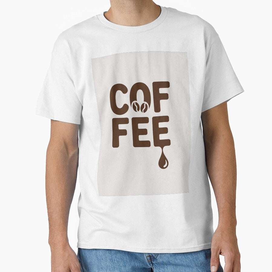 Minimalist Coffee Poster — “COFFEE” by GiriaGallery