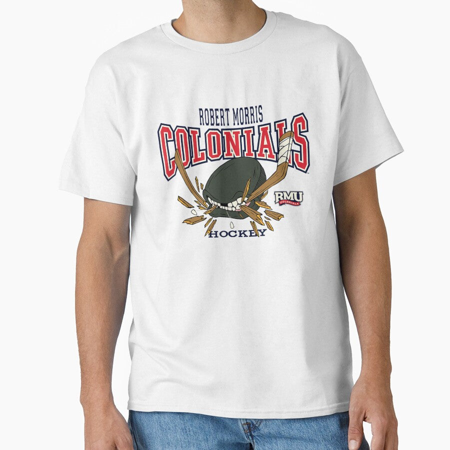 Robert Morris Colonials Hockey NCAA College Sports Shirt by MarcelaR12